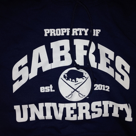 NHL Property of Sabres University Hoodie - Picture 2 of 3